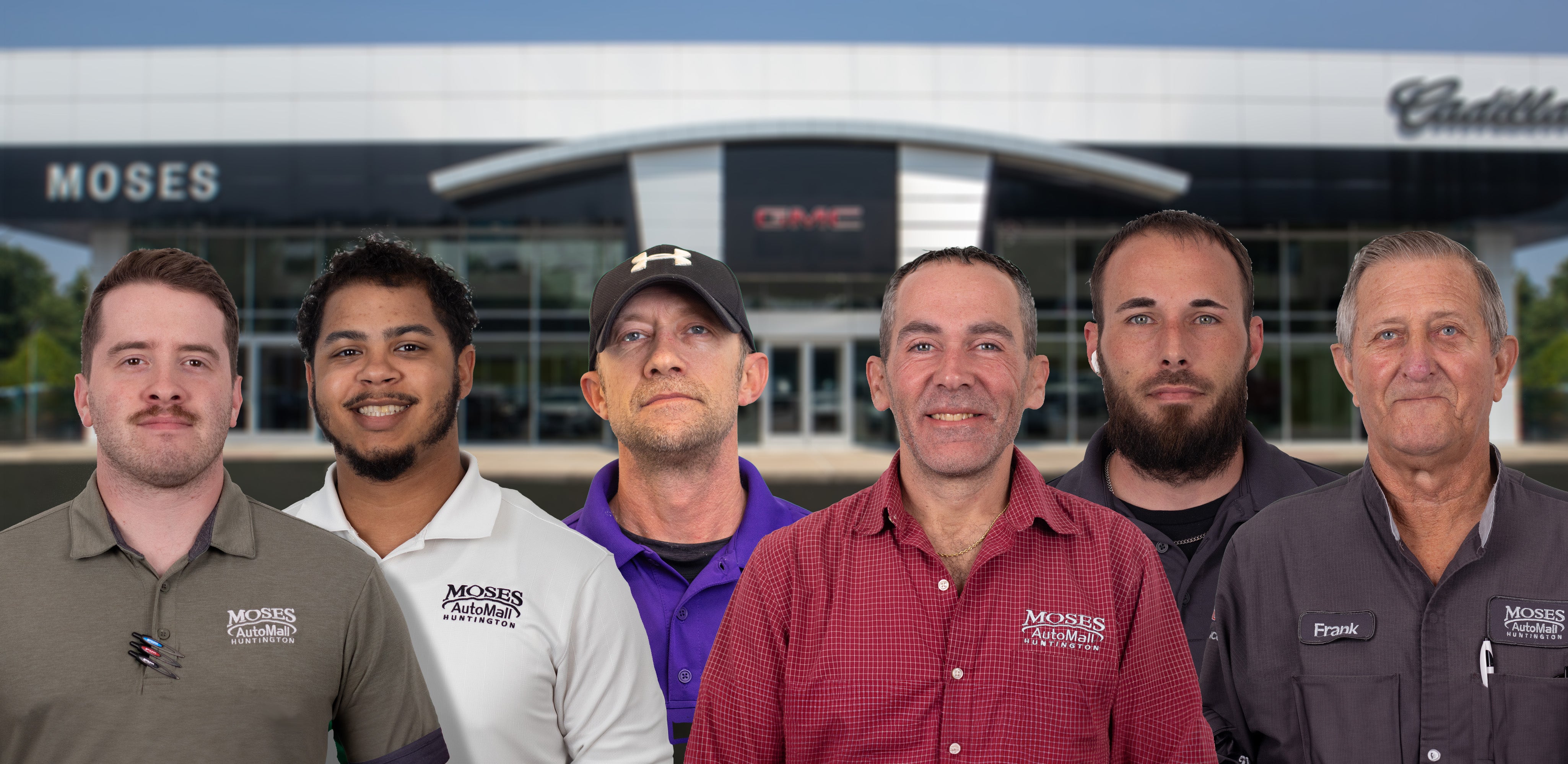 Parts Department Team picture