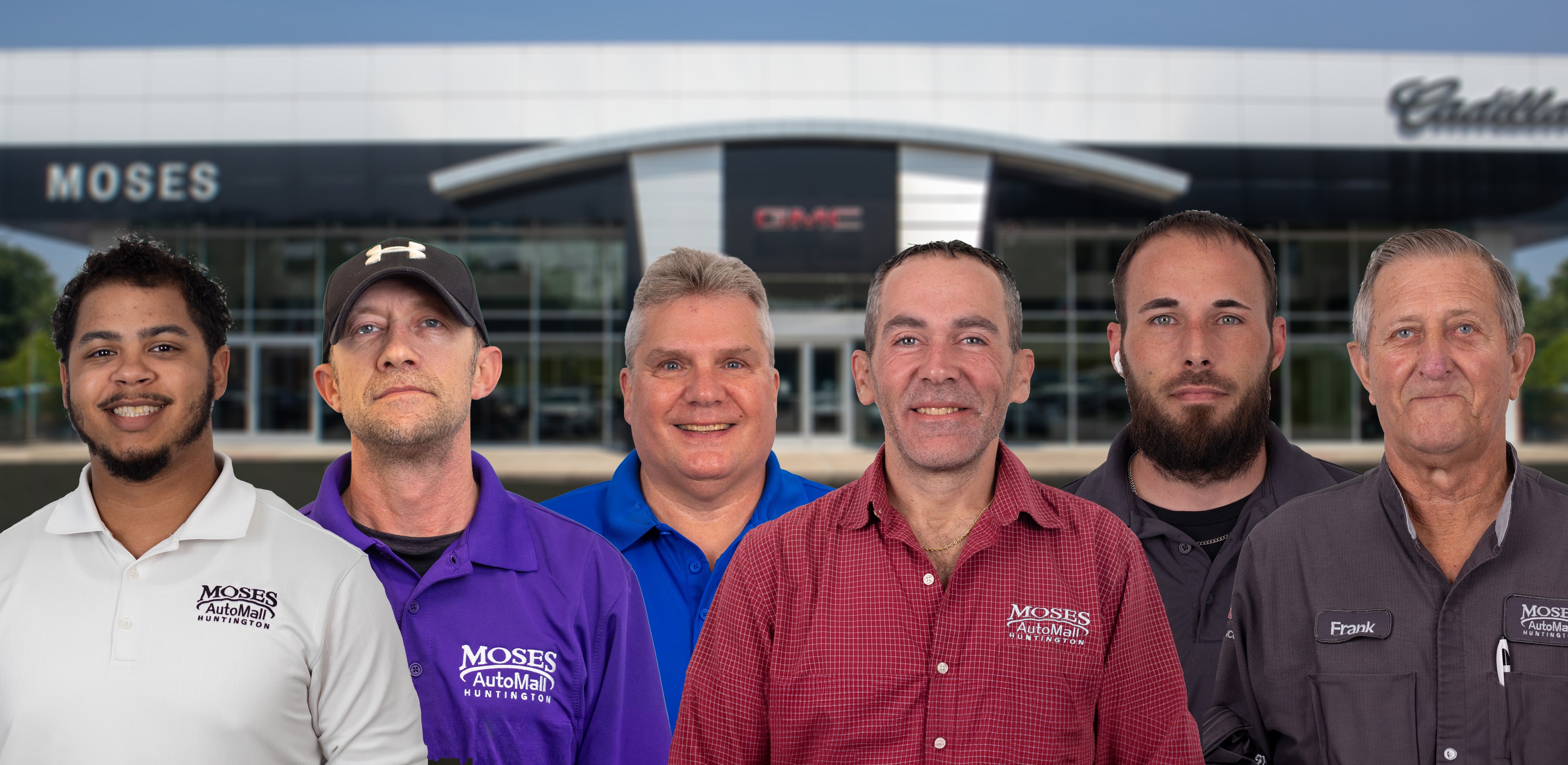 Parts Department Team picture
